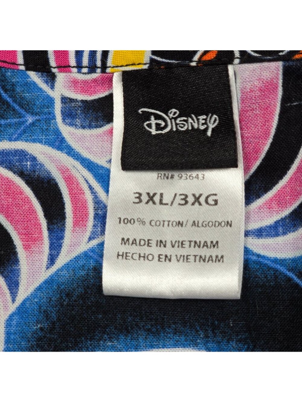 Disney & White Cross Womens Scrub Tops 3XL Halloween Ghost & Cheshire Cat - Picture 3 of 9